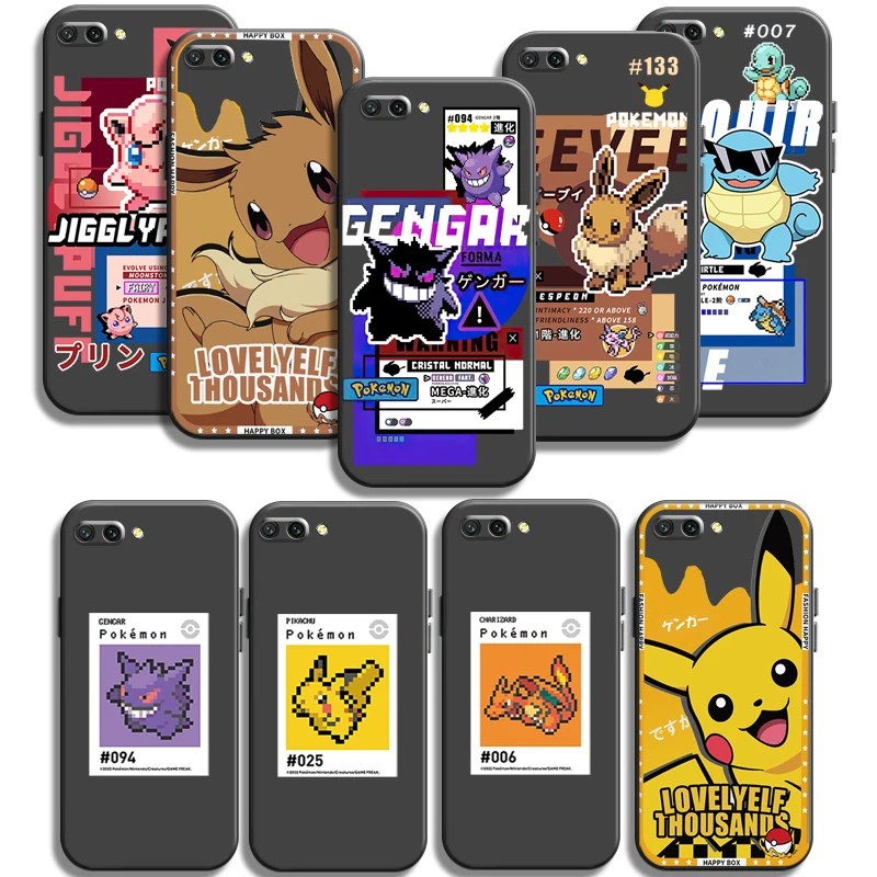 

Pikachu Pokemon Phone Cases For Huawei Honor P30 P40 Pro P30 Pro Honor 8X V9 10i 10X Lite 9A 9 10 Lite Funda Carcasa Coque
