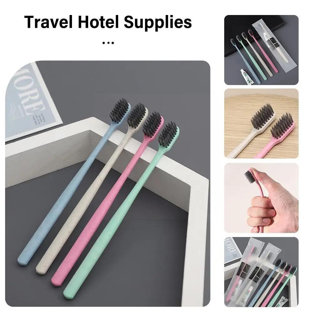 

Disposable Toothbrush Toothpaste Travel Hotel Supplies Oral Care Teeth Cleaning Brush For Outdoor Travel Hotel Busniess Cam M4p8