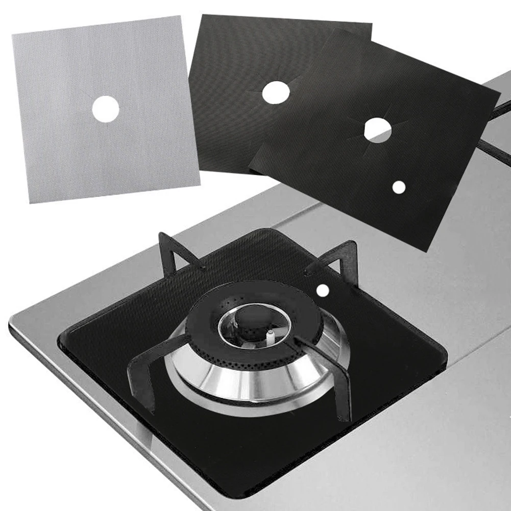 

Gas Stove Protector Cooker Cover Liner Clean Mat Pad High Temperature Resistant For Kitchen Cookware Accessories