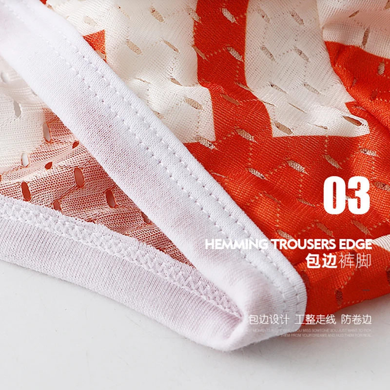 Sexy Underwear Men Ultra-thin Panties Mens Breathable See Through Briefs Male Mesh Summer Slip Underpants Cuecas 3PCS