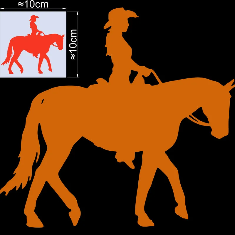 

Светящаяся наклейка с изображением лошади для стены
