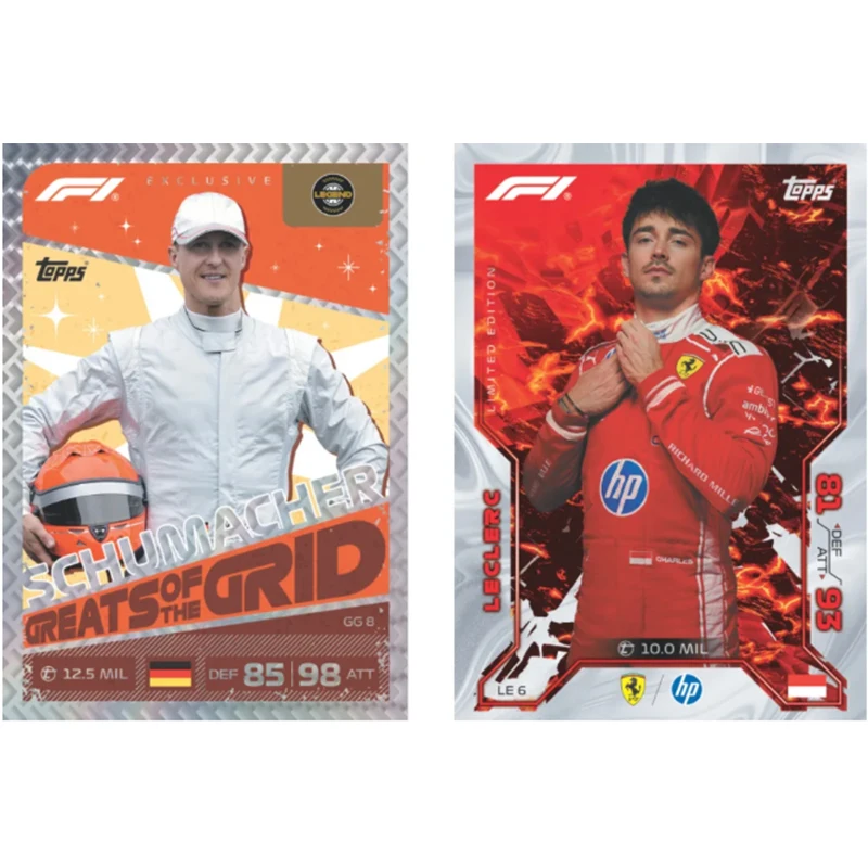 Фото Новая эра 2026 года: коллекционные карточки Topps Turbo Attax Formula 1. В каждом пакете 12 карт. В наличии. №4