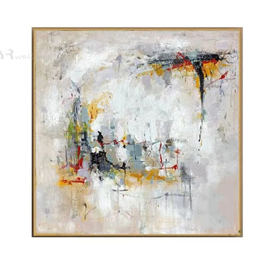 

High Quality Abstract Art Thick Oil Handmade Oil Painting Home Decoration Painting Bedroom Living Room Restaurant Mural Painting
