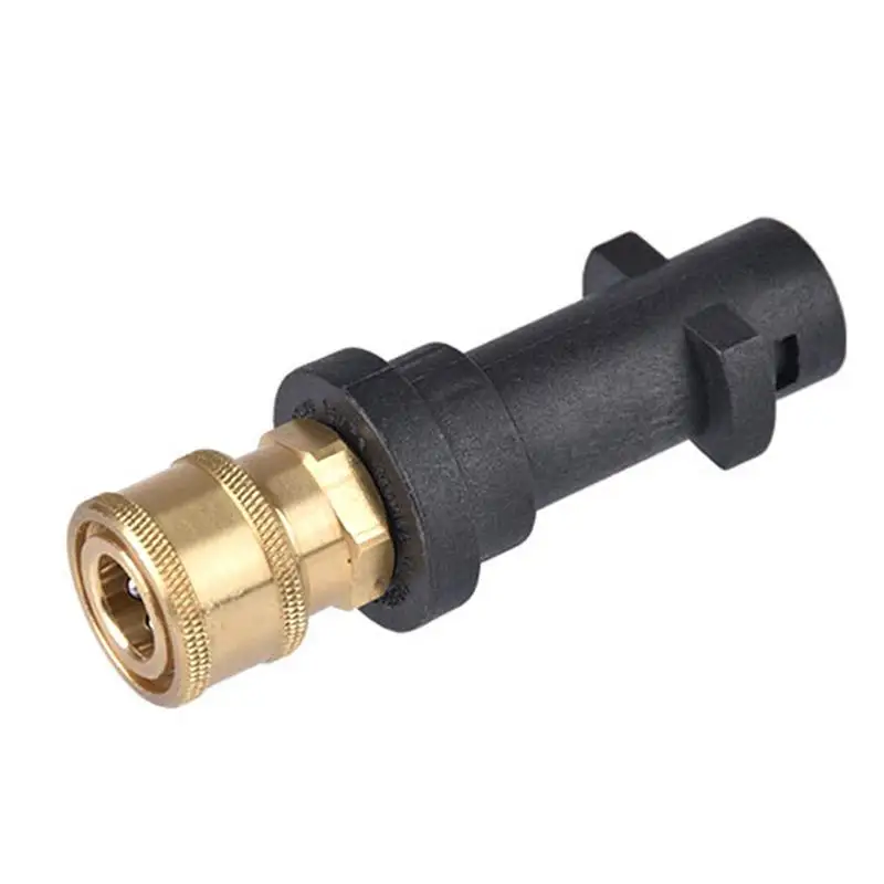 

Wash WaterGun Connector High-pressure Metal Conversion Connector With 5 Nozzles Cleaning Machine Accessories For Karcher K2 K3