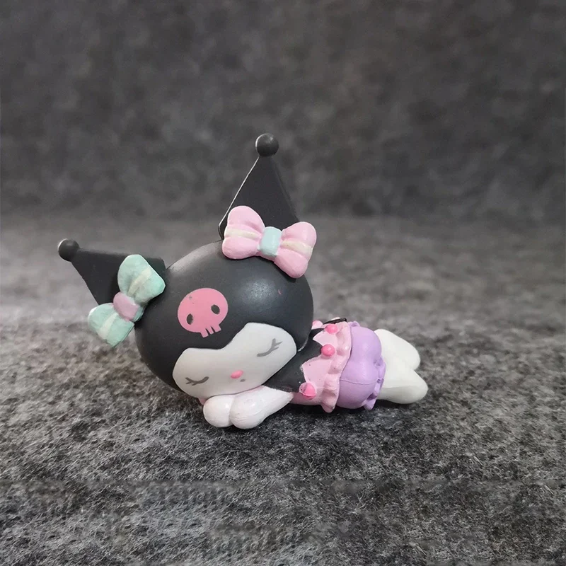 Sanrio Sleeping Puppy Shape My Melody Аниме Фигурка Чехол для телефона Торт Декоративный материал