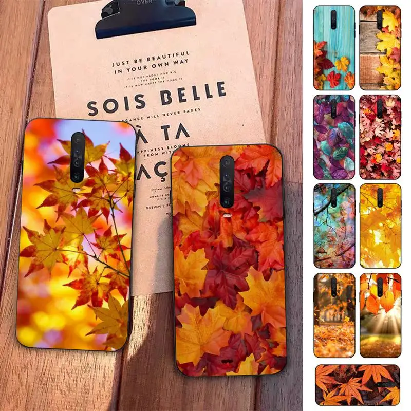 

autumn leaves Phone Case for Redmi 5 6 7 8 9 A 5plus K20 4X S2 GO 6 K30 pro