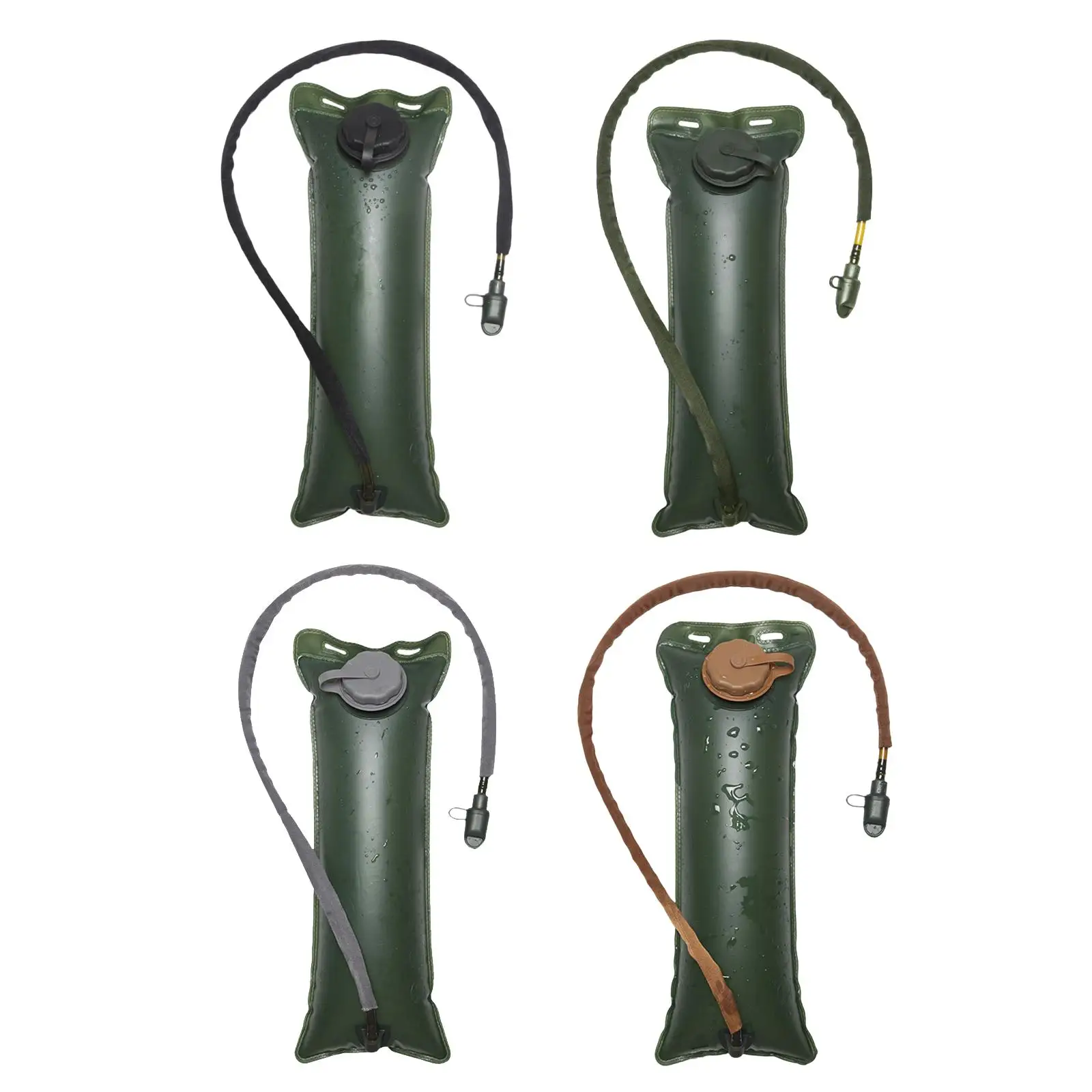 

3L TPU Bladder Tasteless Water Reservoir Bag with Insulated Tube for Cycling Hiking Running