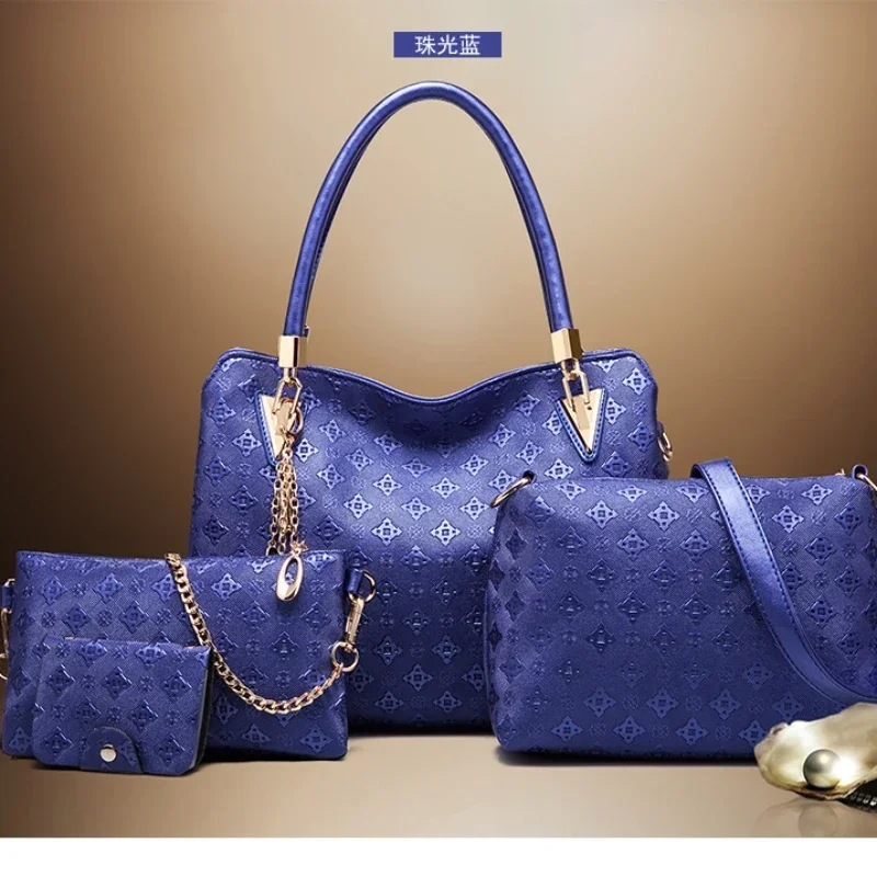 Новые модные европейские и американские сумки через плечо большие стандартные