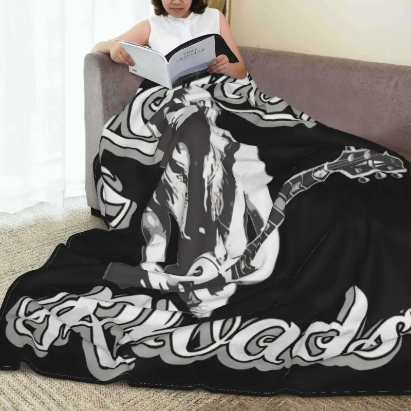 Одеяло Rock God с принтом Рэнди роада 2 декоративное покрывало для кровати