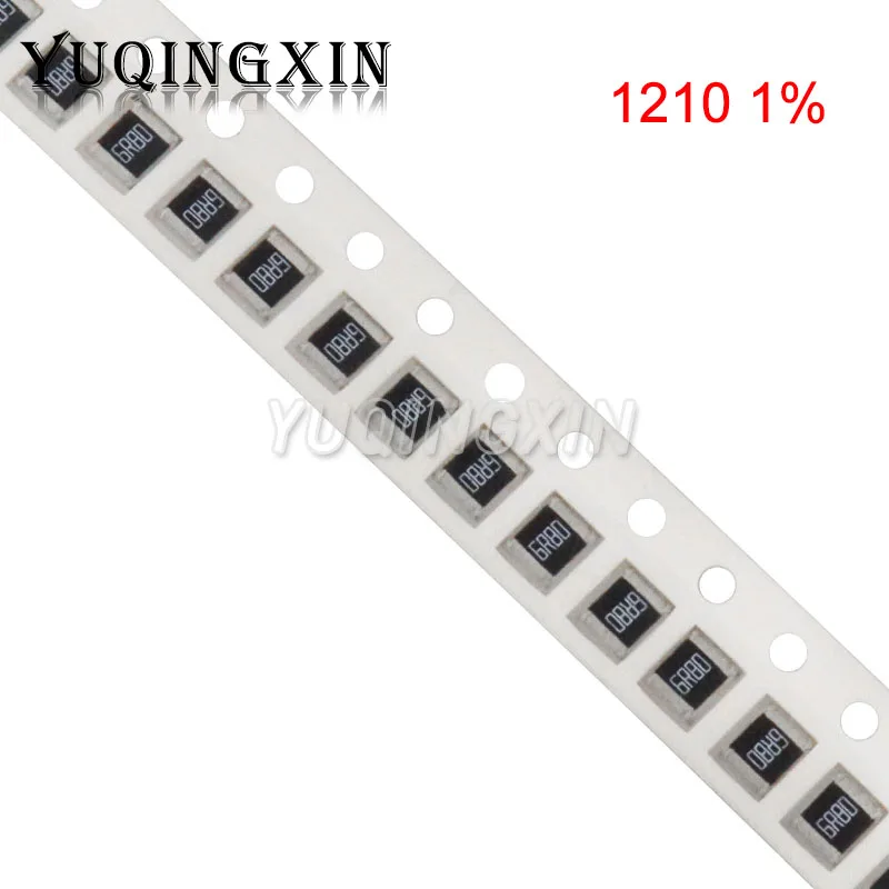 

50pcs 1210 1% SMD resistor 0R - 1M 1/2W 0 1 10 100 150 220 330 ohm 1K 2.2K 10K 100K 220K 1R 10R 100R 150R 220R 330R 470R