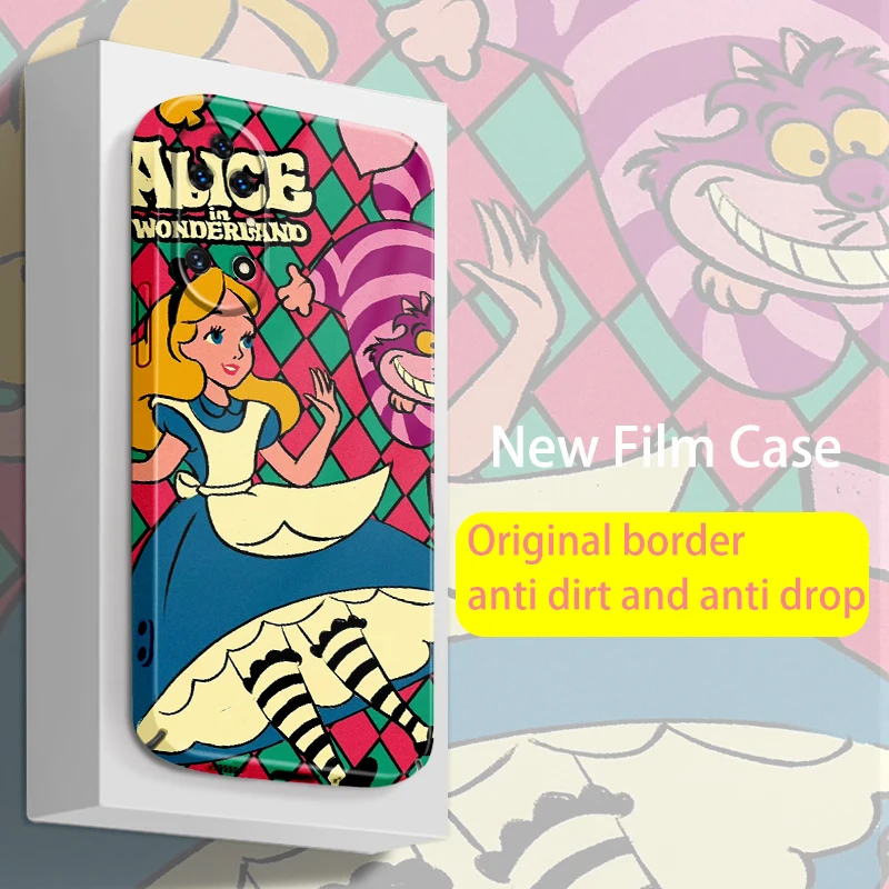 

Disney Alice classical Donald For Huawei P50 P40 P30 P20 Nova Y70 10 9 8 7 SE Pro Lite 5G Feilin Film Phone Case Hard Cover