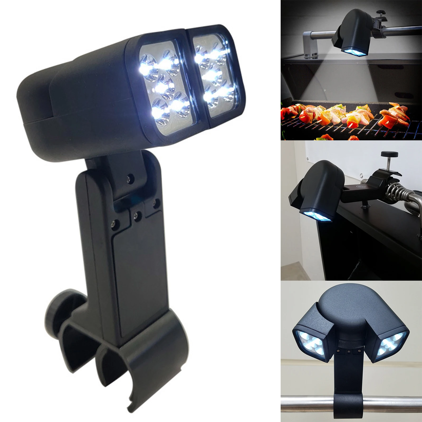 BBQ Grill Light Barbecue Light Base Barbecue Glass Fiber Nyl