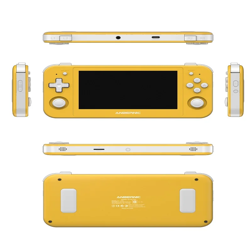 ANBERNIC RG505 Handheld Console Game Android 12 System PSP 4.95 Inch OLED Touch Screen for Unisoc Tiger T618 512G 70000 Game PSP images - 6