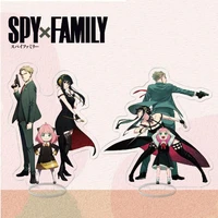 spy x family anime figure 16cm spyfamily acrylic stand model twilight anya forger yor forger desktop ornament fans gifts