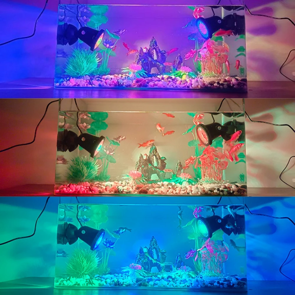 IP68 RGB Водонепроницаемый Подводный фонарь 40 клавиш дистанционное управление Bluetooth