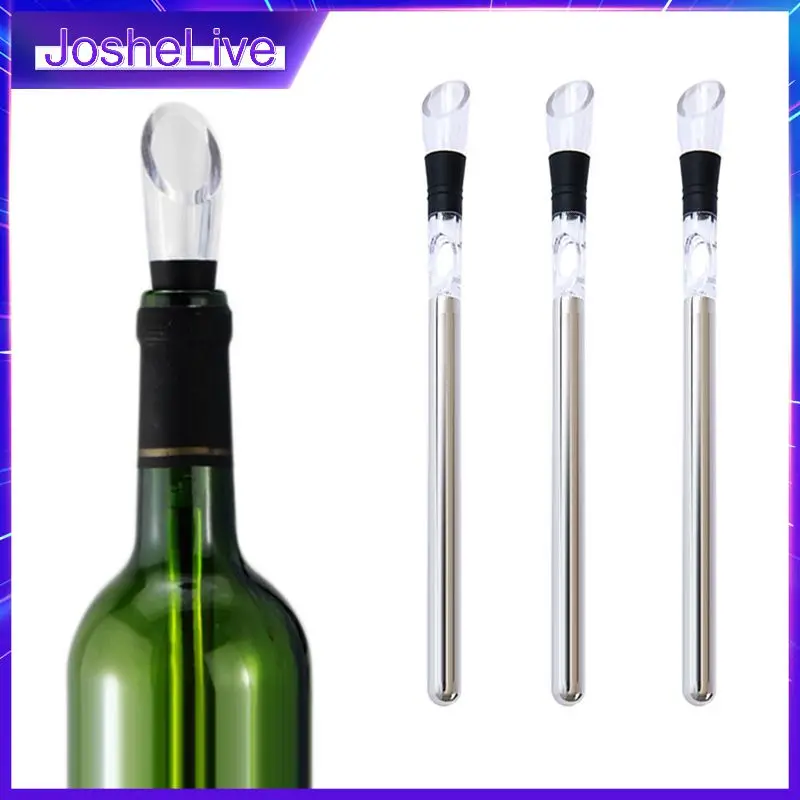 

Stainless Steel Wine Cooling Stick Portable Wine Chilling Rod Leakproof Wine Chiller Beer Beverage Frozen Cooler Stick Bar Tools