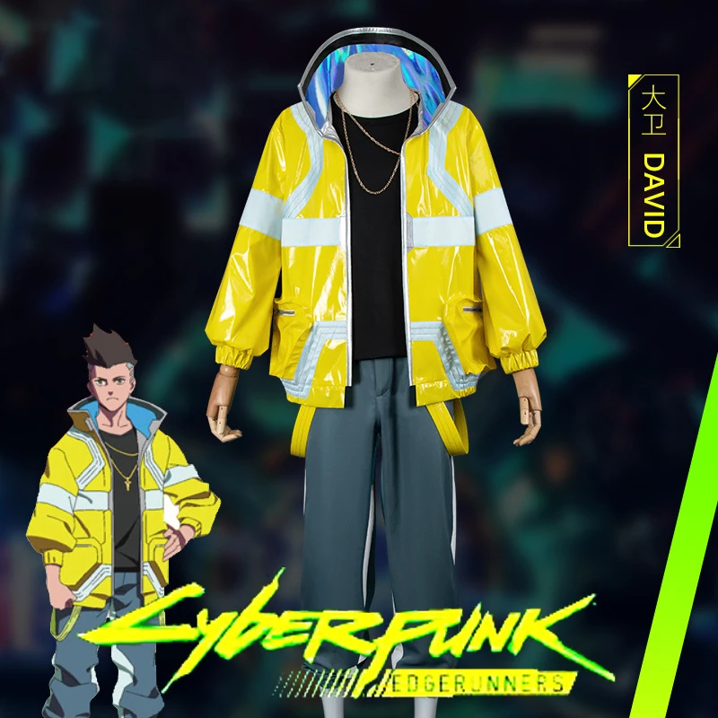 

Cyberpunk Edgerunners Cosplay Costume Edgerunners David Cosplay Costume