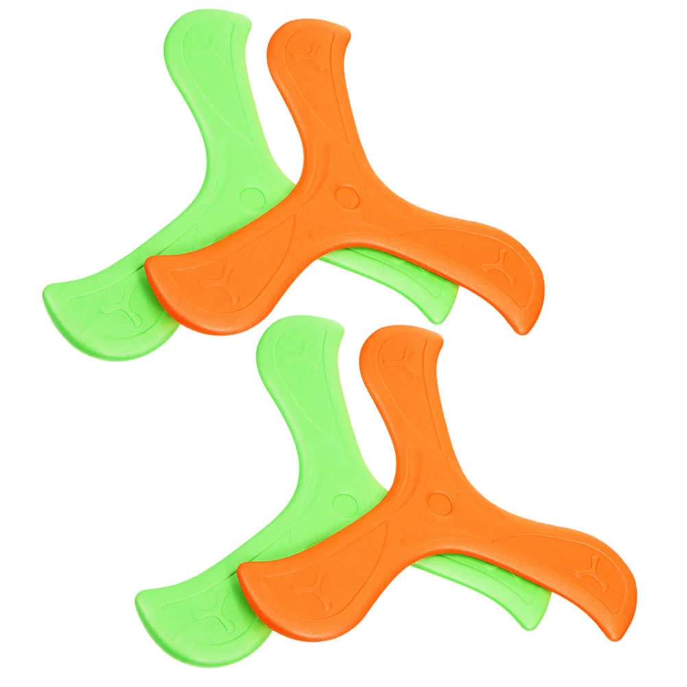 

4Pcs Returning Boomerang Sports Boomerang EVA Flying Boomerang Recreation Flying Toy for Adult