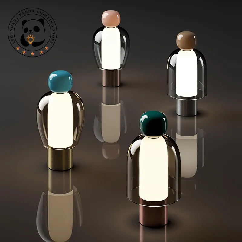 Скандинавская дизайнерская настольная лампа персонализированная простота