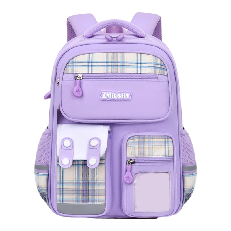 

Primary Schoolbags Backpack Double Strap Shoulder Bag Lightweight Bookbags