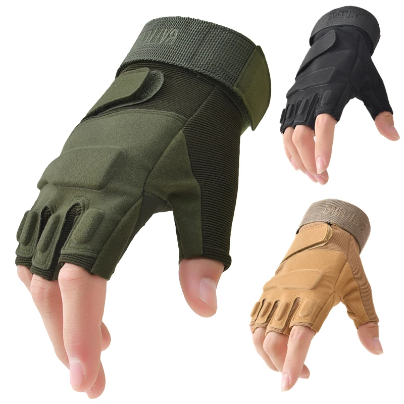 

Outdoor Tactical Gloves Tactical Half-Finger Combat Training Gloves Men's and Women's Riding Fitness Fishing Gloves sports gear