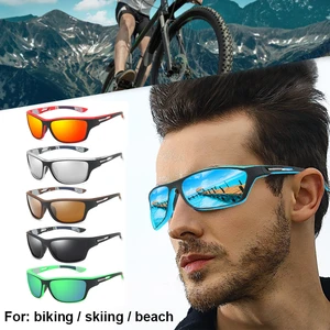 Mens Sun Glasses UV Protection Sport Polarized for Men Bicycles Sunglass Outdoor Sports Eyewear Wind in Pakistan