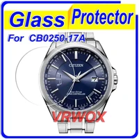 3pcs glass for cb0250 17a cb0250 84e cb0253 cb0253 19a cb0150 11a cb0150 89a 9h tempered screen protector for citizen watch