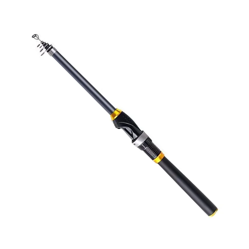 

Telescopic Fishing Rod Lightweight Design Metal Explosion-proof Ring Rivers Super Hard Tonality 2000 Fishing Weight