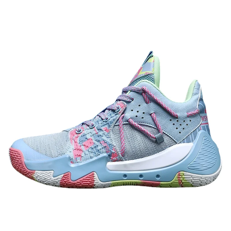 

Men's sports shoes new mesh high-top casual shoes