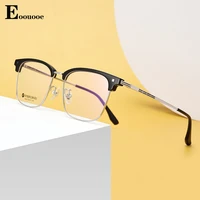 mens metal glasses frame business optical prescription eyewear glasses astigmatism reading glasses