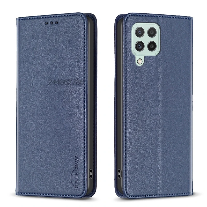 Роскошный Магнитный чехол-кошелек чехол для телефона Samsung Galaxy A12 SM-A125F/DSN DS A 12 A12case