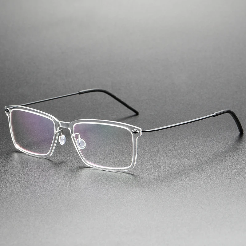 Мужские ультралегкие очки без винтов оправа для очков из ацетатного титана 6 2 г