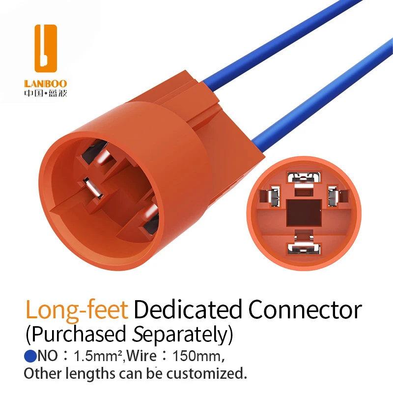 Металлический кнопочный переключатель LANBOO 16 мм 16А