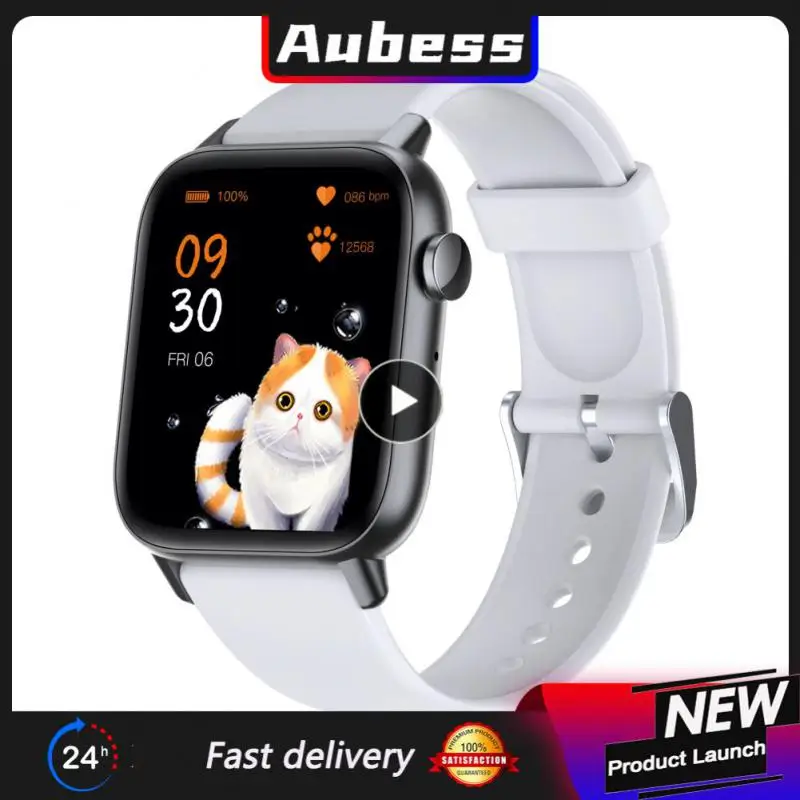 

1~4PCS Call Smart Watch Men 1.72 "HD 320*380 Screen True Blood Oxygen Body Thermometer Smartwatch Women 100+ Sports