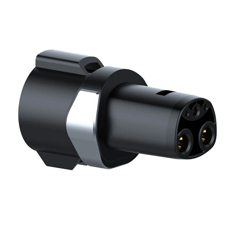 Адаптер для зарядки со сваечным адаптером черный американский стандарт Tesla J1772 60A