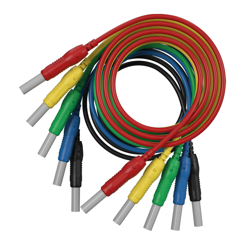 

JZDZ Измерительные провода с банановыми разъемами 5 шт.