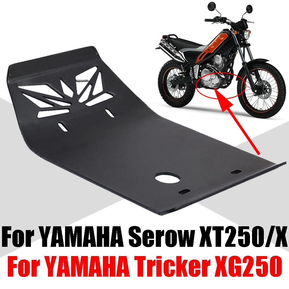 

Motorcycle Engine Base Chassis Spoiler Guard Cover Skid Plate Belly Pan Protector For Yamaha Tricker XG250 XG 250 Serow XT250 XT