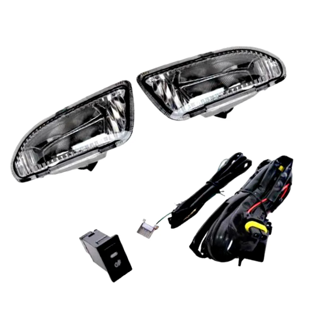 Фото Для Toyota Hilux Ute D4D Tiger Mk5 4WD 2001-2005 с жгутом проводов, аксессуары, противотуманная фара, комплект противотуманных фар №2