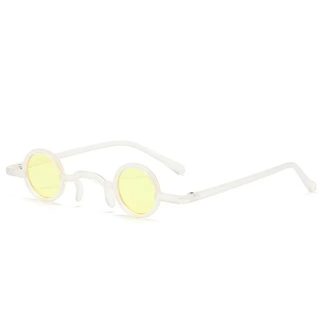 Vintage Rock Punk Man Sunglasses Classic Small Round Sunglasses Women Wide Bridge Metal Frame Black Lens Eyewear Driving 2023 4