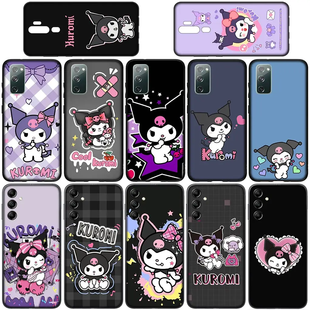 Плакат Kuromi Wallpaper Силиконовый чехол для телефона Samsung Galaxy A10 A20 A53 A30 A51 A32 A50 A52 A12 A33
