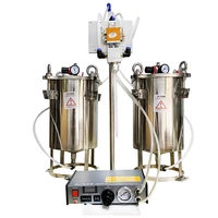 by 36ab semi automatic dispensing machine double liquid dispensing machine 1l stainless steel pressure barrel