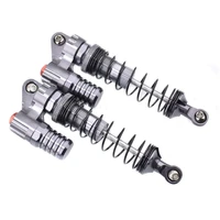 2pcs full metal rc piggyback shock absorber hole to hole 90mm for 110 rc crawler car trx 4 trx4 axial scx10 90046 d90 km2 y05