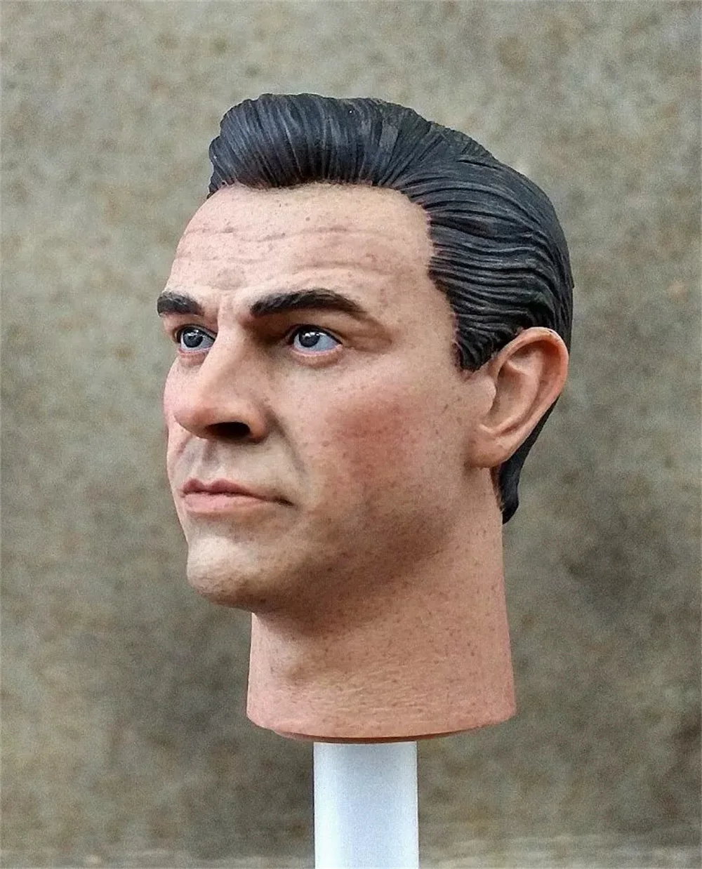 

1/6 007 Agent Sean Connery Head Sculpt PVC Male Head Carving Model Fit 12'' Soldier Action Figure Body Dolls Collection TOys