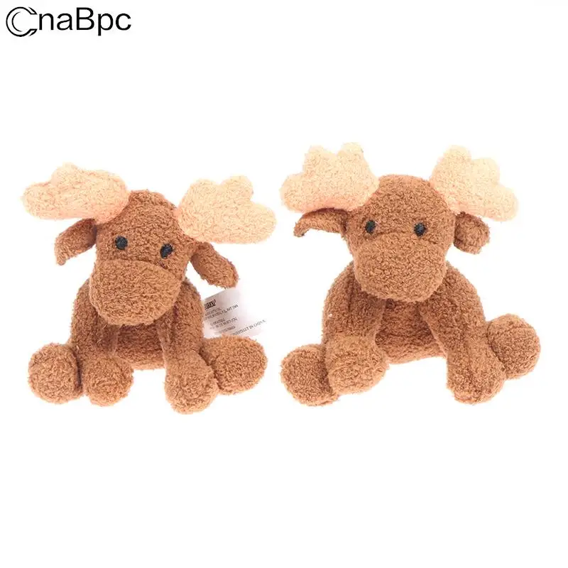 

9 см кавайная кукла Лось мультяшное животное маленькая фотография Симпатичные мягкие куклы Подарки для девочек