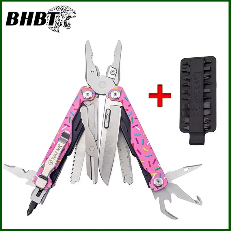 BHBT Складные многофункциональные плоскогубцы Многофункциональные комбинированные инструменты Плоскогубцы Складные ножницы EDC Уличное оборудование Швейцарское