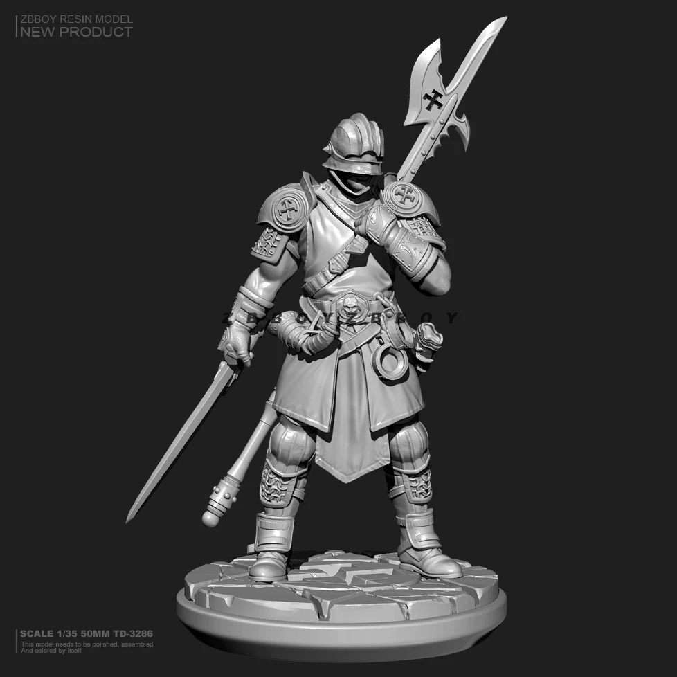 

1/35 50mm Armor-1 Resin Figure Soldier TD-3286B