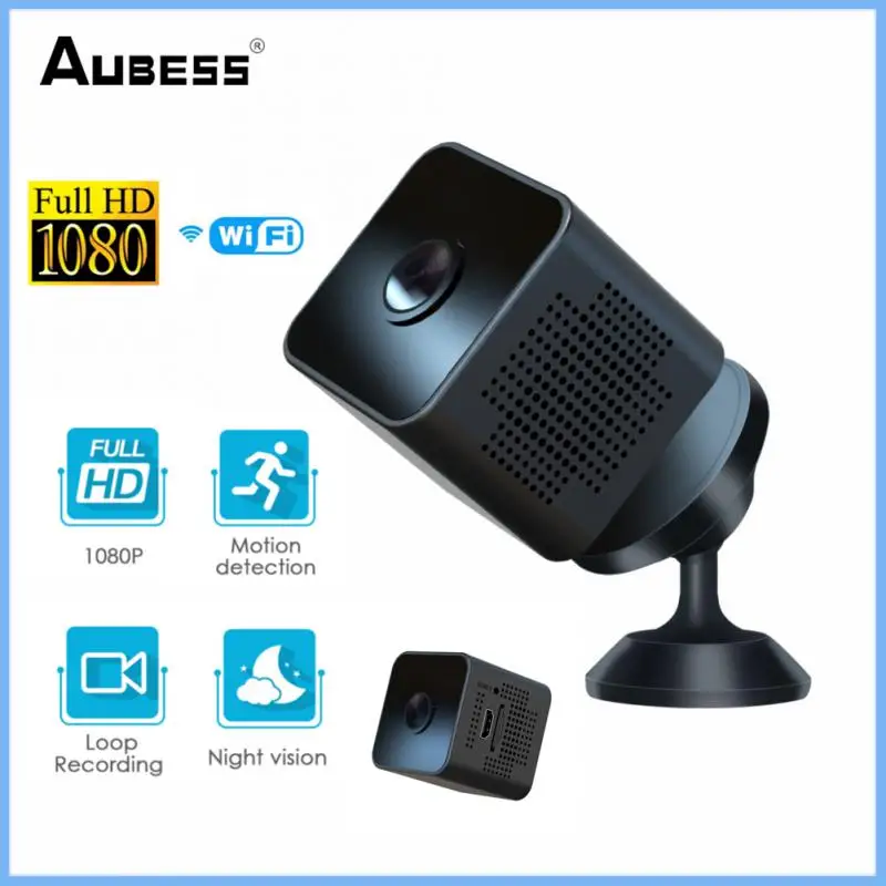 

IP Camera HD1080P Home Security Wireless Wifi Mini Camera Small CCTV Night Vision Motion Detection SD Card Surveillance Monitor