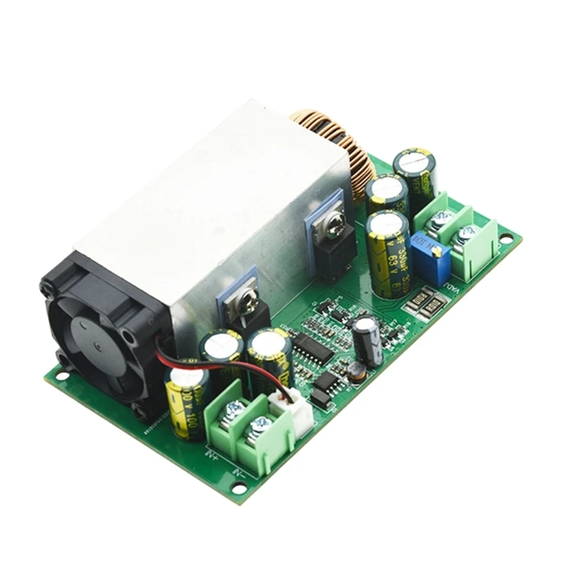 DCDC 600W 25A Понижающие преобразователи Регулируемый модуль регулятора напряжения с охлаждающим вентилятором для плат (art.: 3920d9ce9cd2a) - 3920d9ce9cd2a