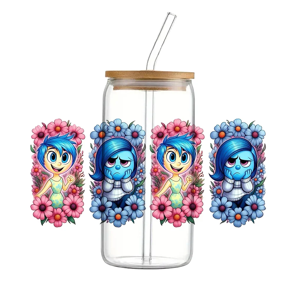 Обертка для банки Libbey 16 унций с рисунком Inside Out