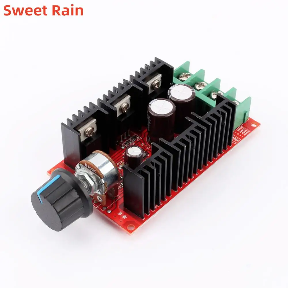 ШИМ-регулятор скорости двигателя 10-50 В постоянного тока регулятор 40A 12000 Гц HHO RC